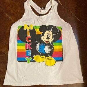 Rare Mickey Mouse Tahiti Apparel Tank